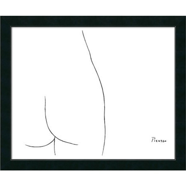Framed Art Print Femme by Pablo Picasso 30 x 25 inch 2503d30e 2e66 4ba9 9e69 3eb1632dc11c_600