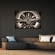 preview thumbnail 4 of 7, Plane Propeller Graphic Wall Art on Free Floating Tempered Glass Panel