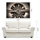 preview thumbnail 9 of 7, Plane Propeller Graphic Wall Art on Free Floating Tempered Glass Panel