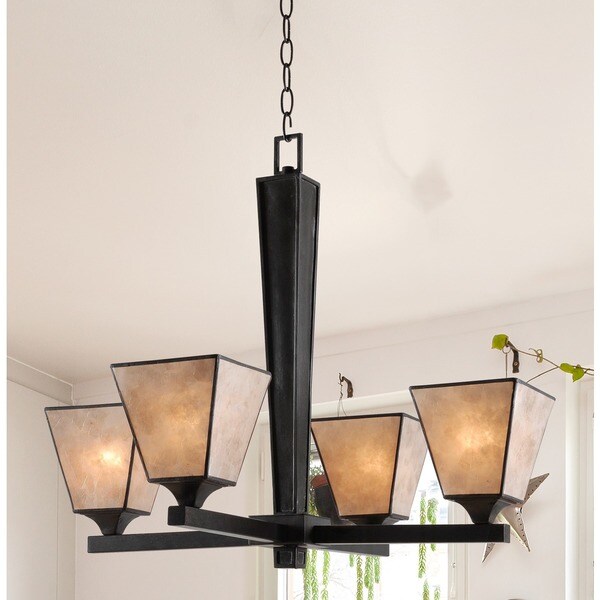 London 4 Light Chandelier