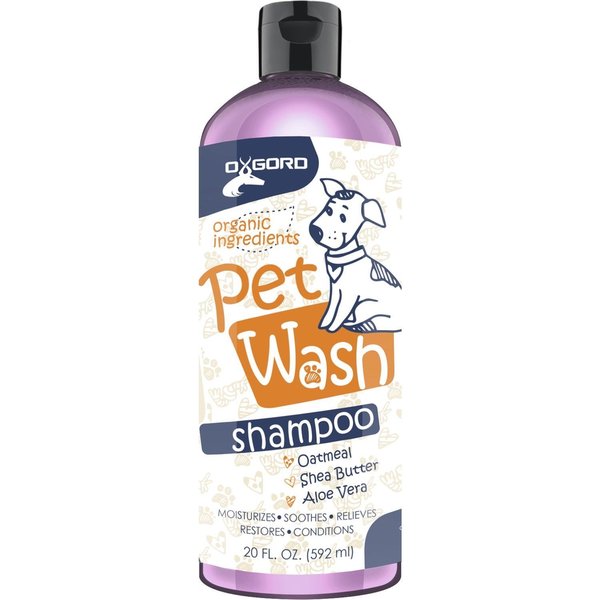 oxgord organic oatmeal dog shampoo