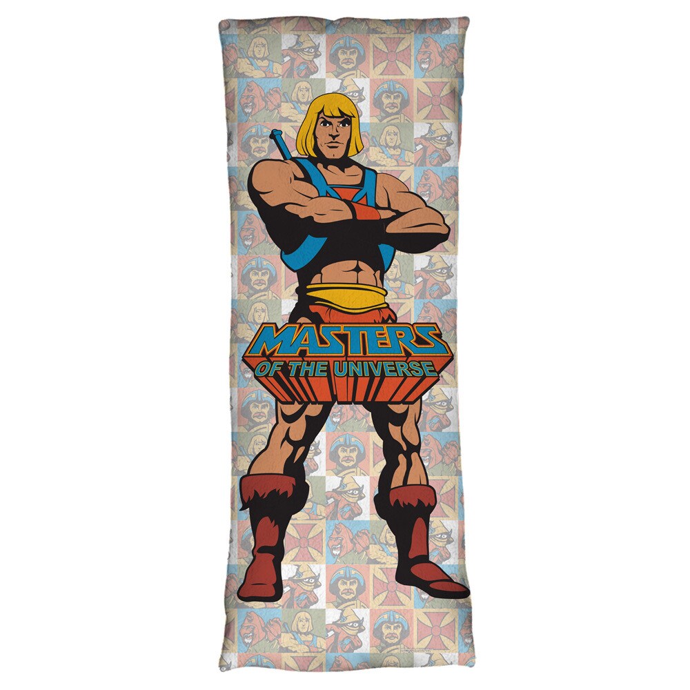 Shop Masters Of The Universe Heroes Plush Fleece Body Pillow