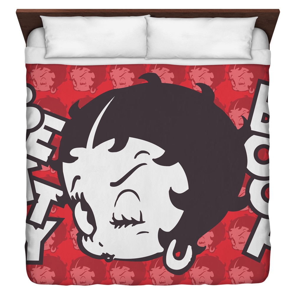 Shop Betty Boop Forty Winks Duvet Cover Overstock 12226623