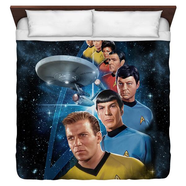 Shop Star Trek Among The Stars Duvet Cover Free Shipping Today