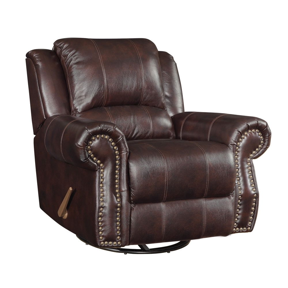 vinyl recliner chair