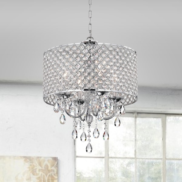 Aaryn 4 Light Drum Chandelier