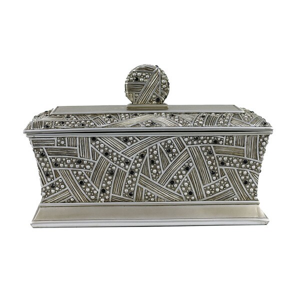Shop D'Lusso Designs Jaden Collection Large Jewelry Box - Free Shipping ...