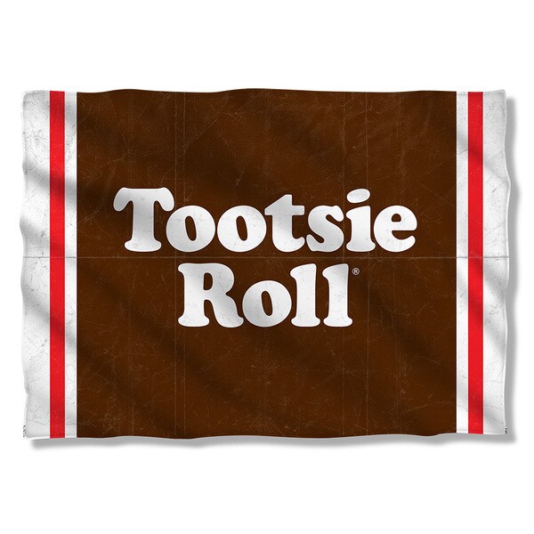Shop Tootsie Roll Wrapper Front Back Print Pillowcase Free Shipping 