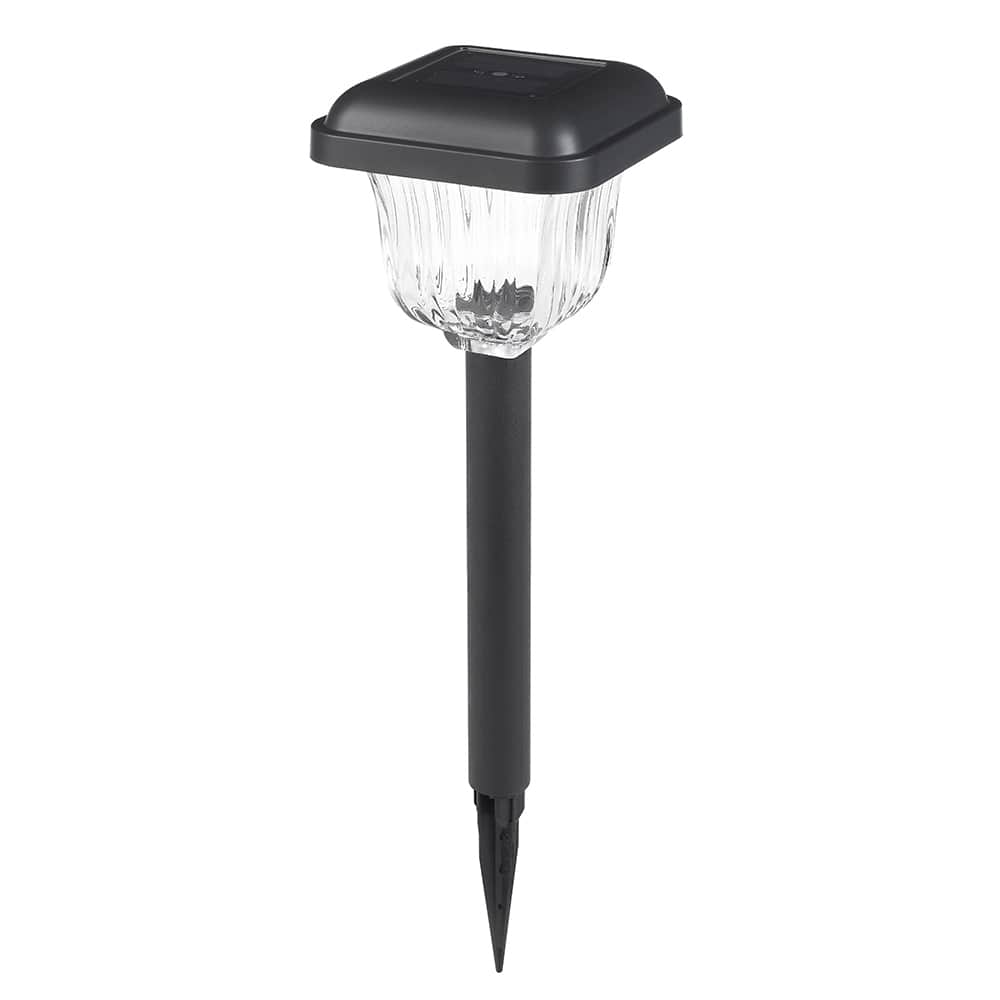 Duracell Black Solar Powered Outdoor LED Pathway Light (Pack of 9)