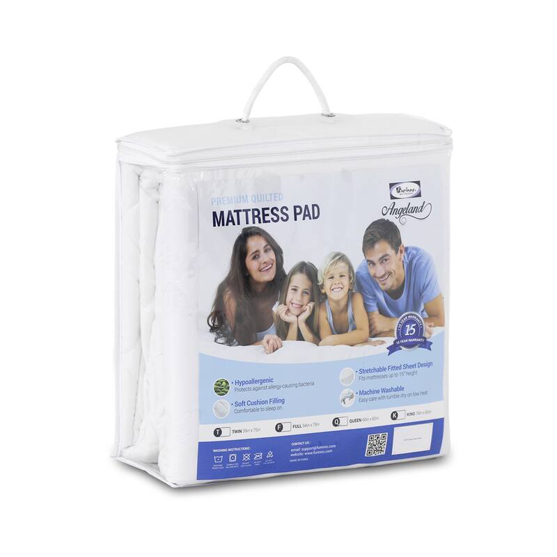 Furinno Angeland Quilted Mattress Protector