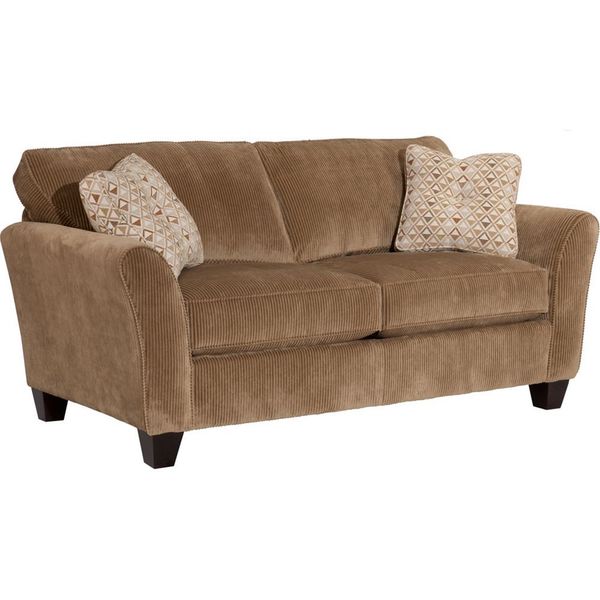 Shop Broyhill Maddie Brown Sofa Free Shipping Today Overstock