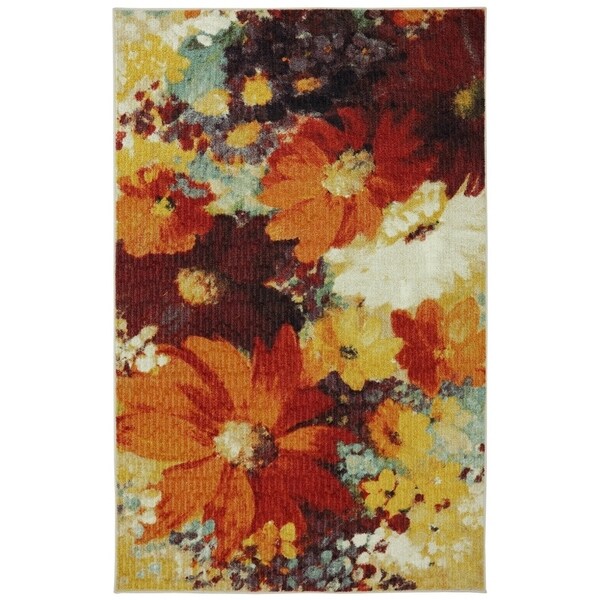 Mohawk Home Connexus Catherine Floral Multi Area Rug (5' x 8