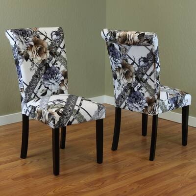 Voyage Flower Print Dining Chairs (Set of 2)