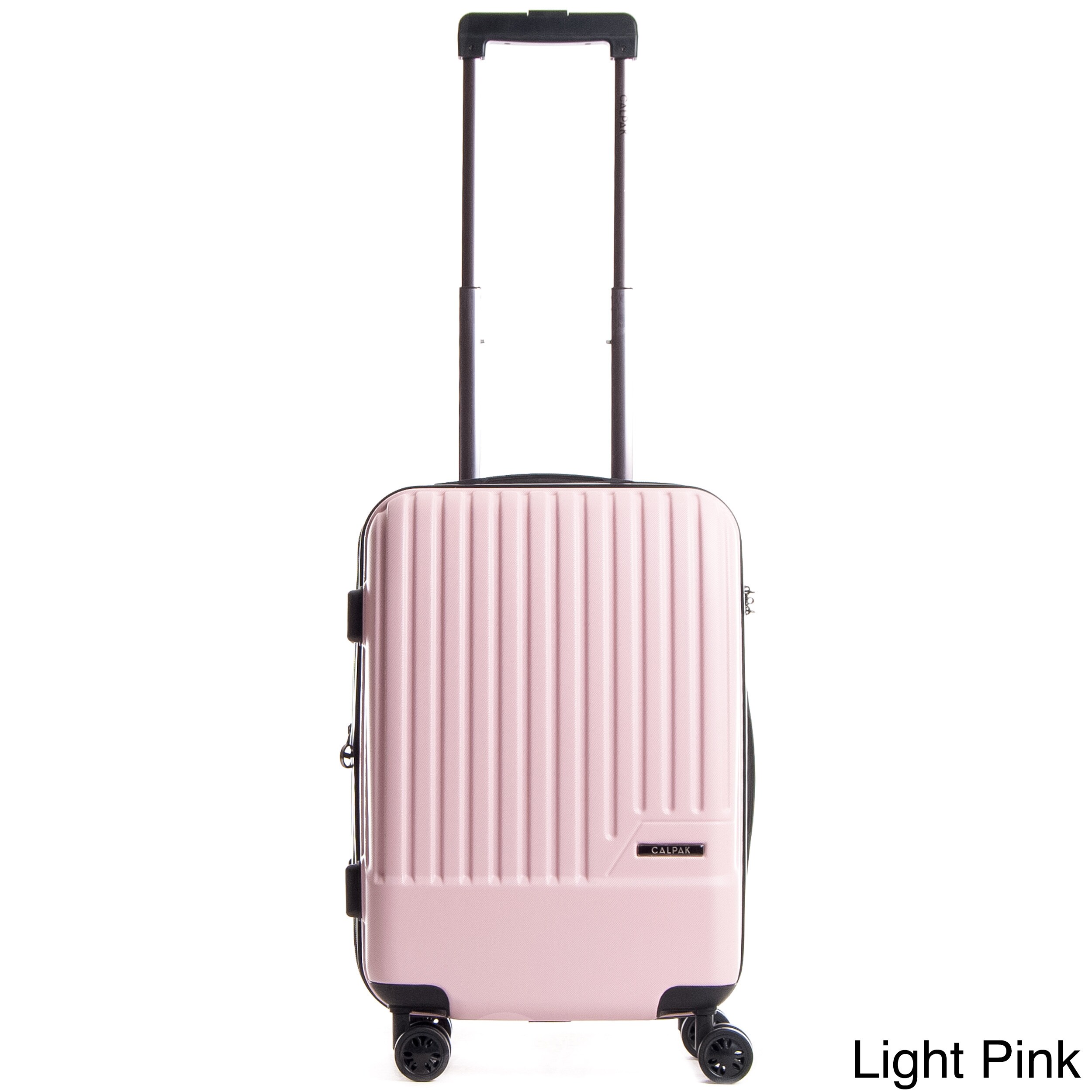 calpak pink carry on