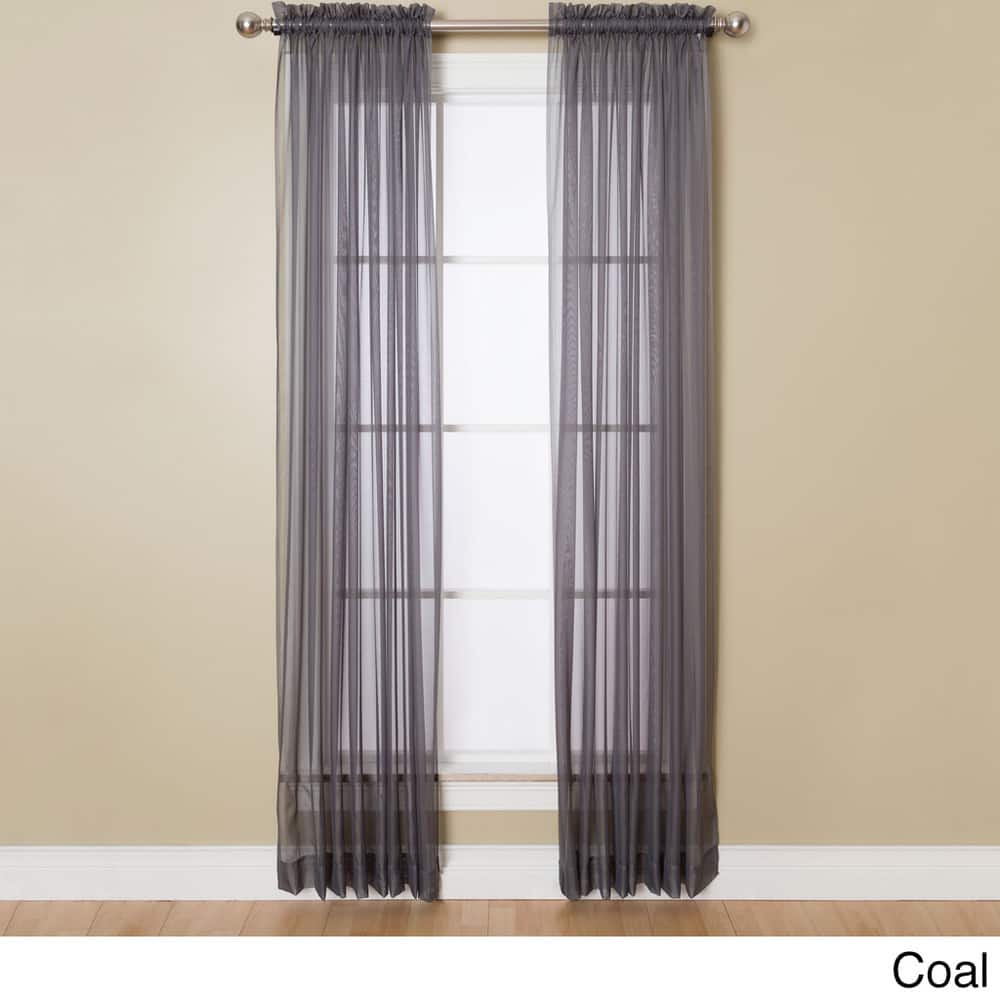Miller Curtains Angelica 59-inch x 63-inch Rod Pocket Sheer Panel