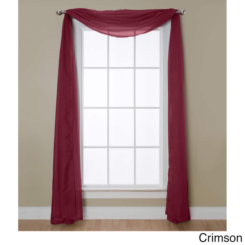 Miller Curtains Angelica Sheer Scarf