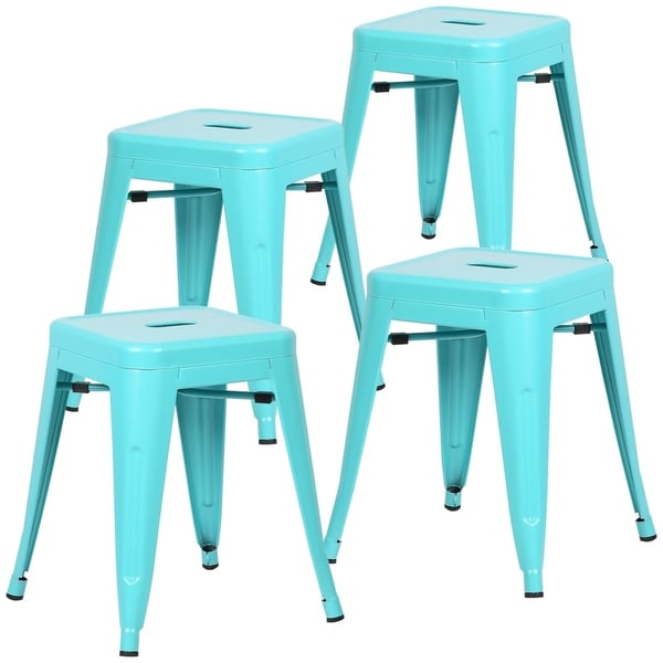 EdgeMod Trattoria 18-inch Table Stool Matte Finish (Set of 4)
