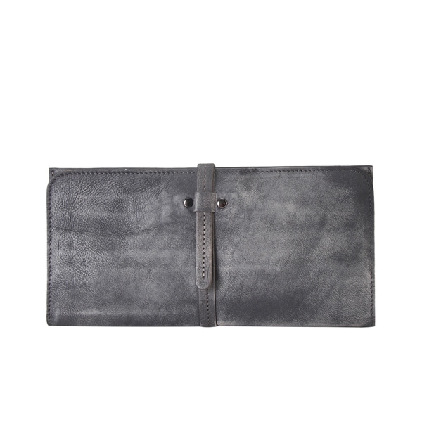 Diophy 8160 Distressed Vintage Genuine Leather Luxury Fashion Wallet