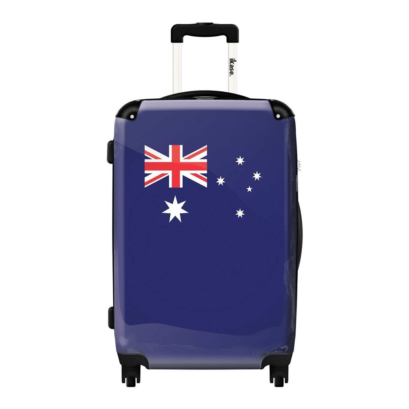 Ikase Hardside Spinner Luggage Australia flag