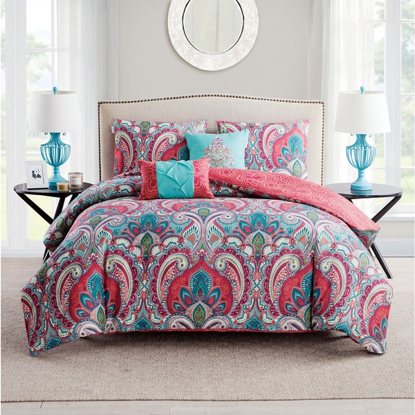 Porch & Den Lancelot Reversible 5-piece Duvet Cover Set