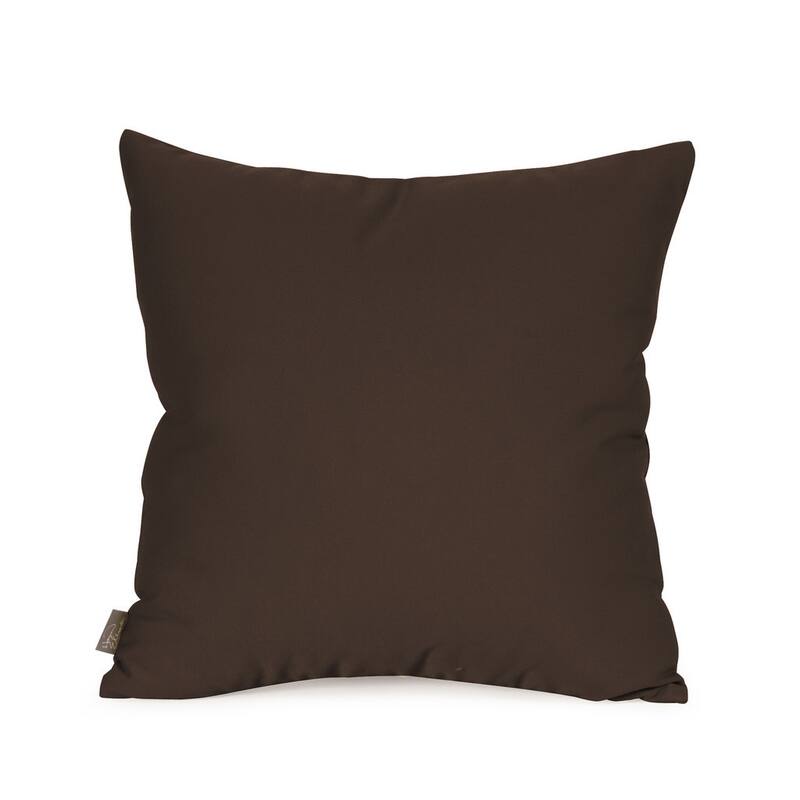 Seascape Chocolate 16"" x 16"" Pillow