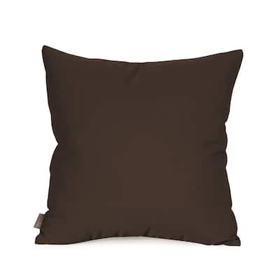 Seascape Chocolate 16"" x 16"" Pillow