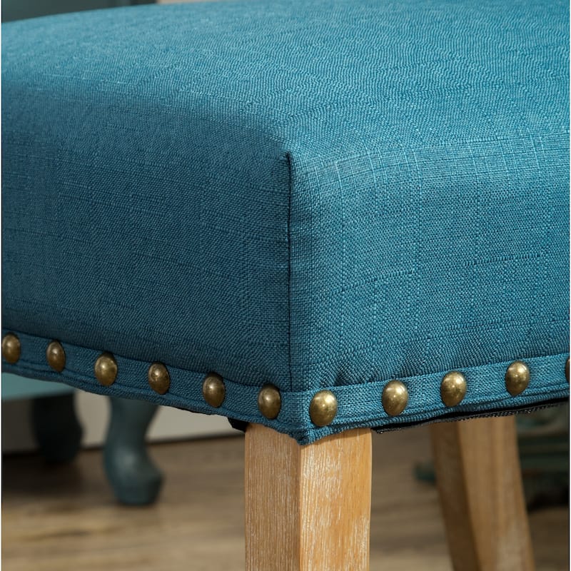 Roundhill Furniture Mod Urban Solid Wood Upholstered Parson Chairs (Set of 2)