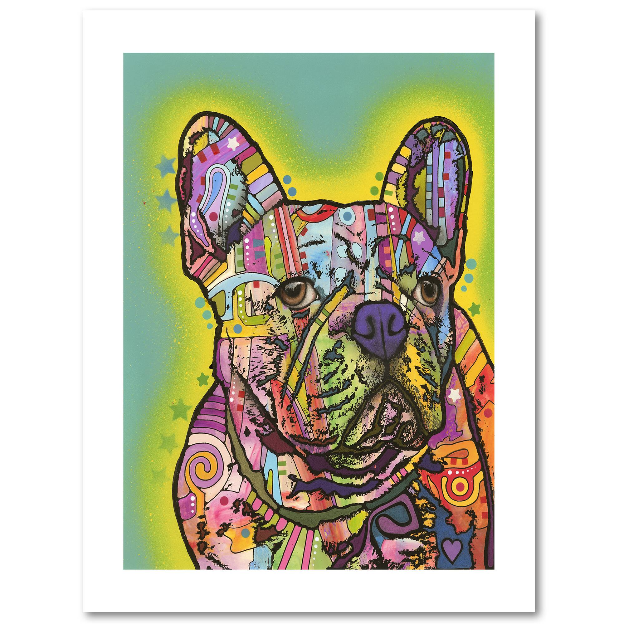 Dean Russo 'French Bulldog III' Paper Art - Bed Bath & Beyond - 12263204