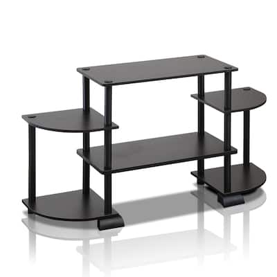 Porch & Den Delancey Rounded Corner TV Entertainment Center