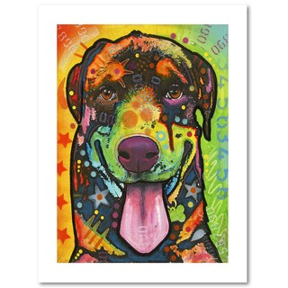 Dean Russo 'Rottie Pup' Paper Art - Bed Bath & Beyond - 12263383