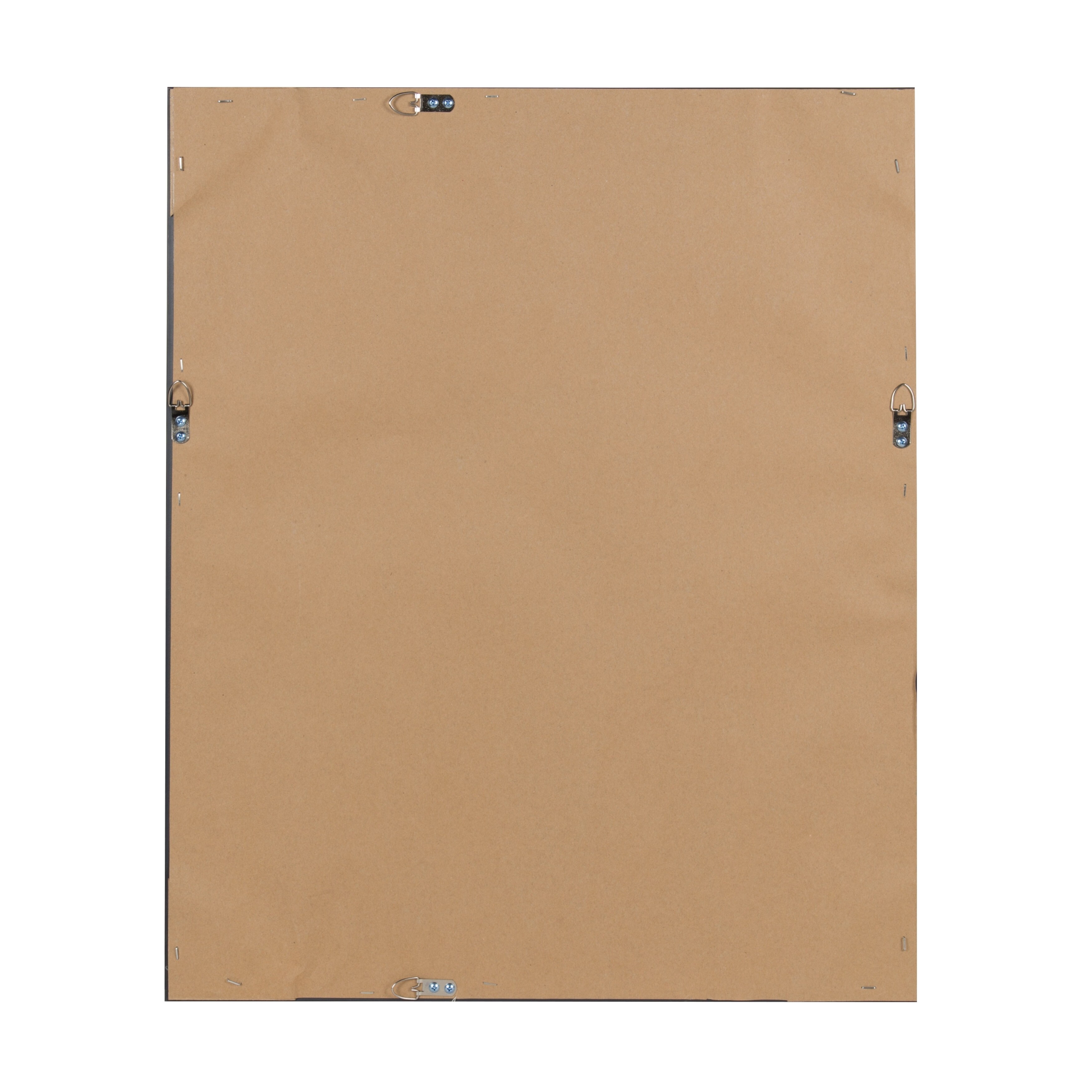 Beatrice Rustic Brown Large Framed Fabric Pinboard by DesignOvation 