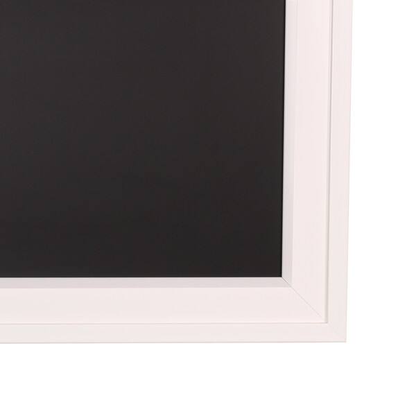 Shop Bosc Framed Combination Magnetic Chalkboard And Fabric