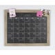 preview thumbnail 29 of 32, DesignOvation Beatrice Framed Magnetic Chalkboard Monthly Calendar