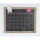 preview thumbnail 28 of 32, DesignOvation Beatrice Framed Magnetic Chalkboard Monthly Calendar