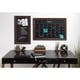 preview thumbnail 24 of 50, DesignOvation Beatrice Framed Magnetic Chalkboard Monthly Calendar