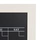 preview thumbnail 16 of 32, DesignOvation Beatrice Framed Magnetic Chalkboard Monthly Calendar
