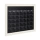 preview thumbnail 19 of 32, DesignOvation Beatrice Framed Magnetic Chalkboard Monthly Calendar