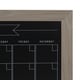 preview thumbnail 15 of 32, DesignOvation Beatrice Framed Magnetic Chalkboard Monthly Calendar