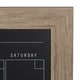 preview thumbnail 17 of 50, DesignOvation Beatrice Framed Magnetic Chalkboard Monthly Calendar