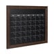 preview thumbnail 24 of 32, DesignOvation Beatrice Framed Magnetic Chalkboard Monthly Calendar