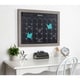 preview thumbnail 18 of 32, DesignOvation Beatrice Framed Magnetic Chalkboard Monthly Calendar