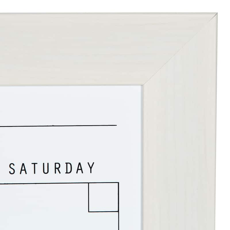 DesignOvation Beatrice Framed Magnetic Dry Erase Monthly Calendar