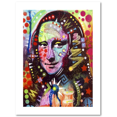 Dean Russo 'Mona Lisa' Paper Art