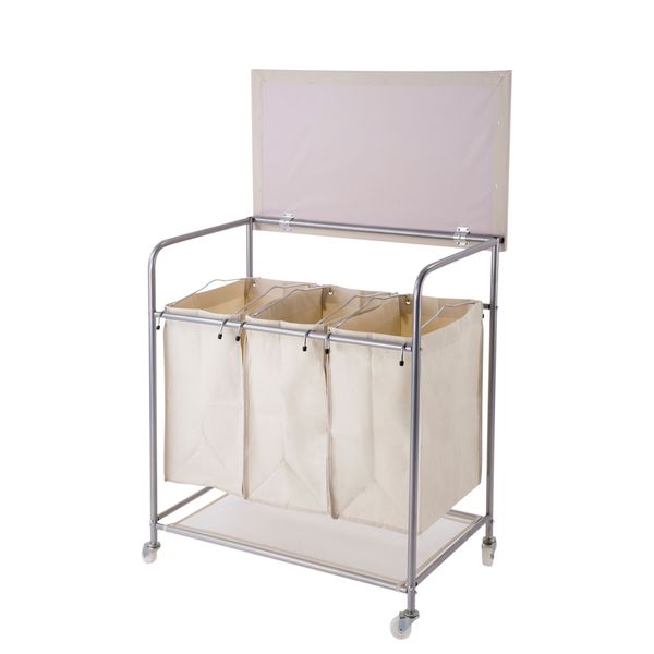 Shop Brown Nylon Heavyduty Laundry Sorter with Ironing Board and