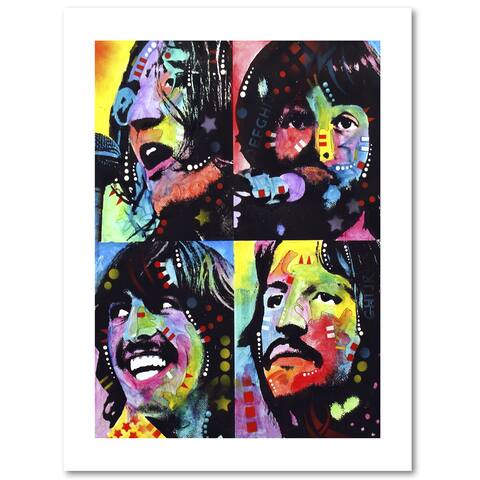 Dean Russo 'Beatles' Paper Art