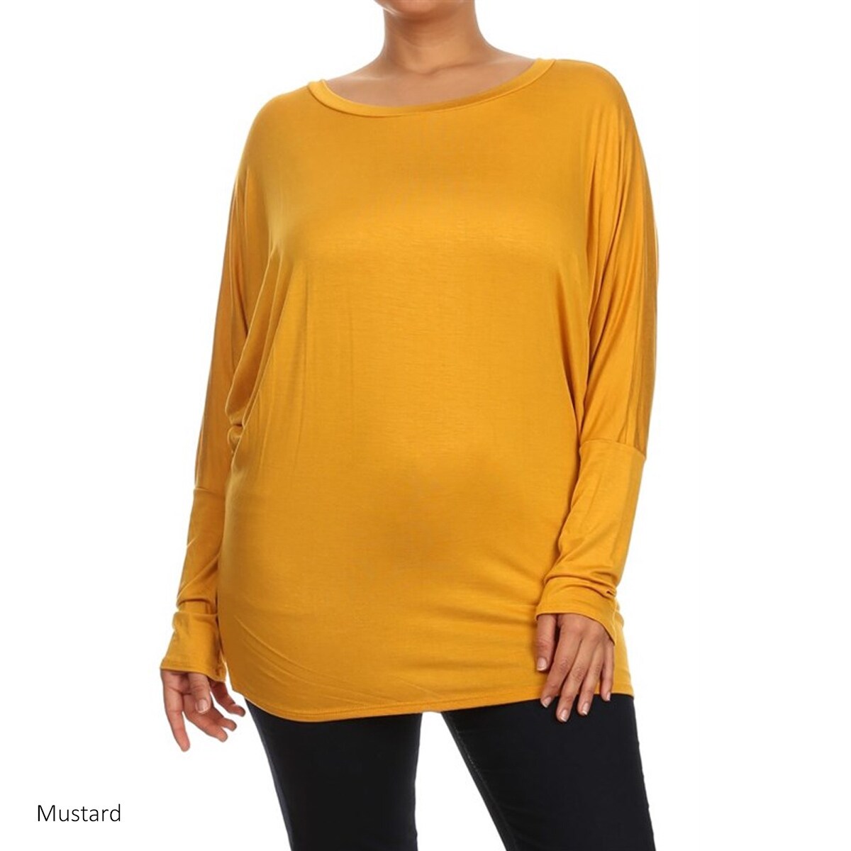 plus size long sleeve shirt