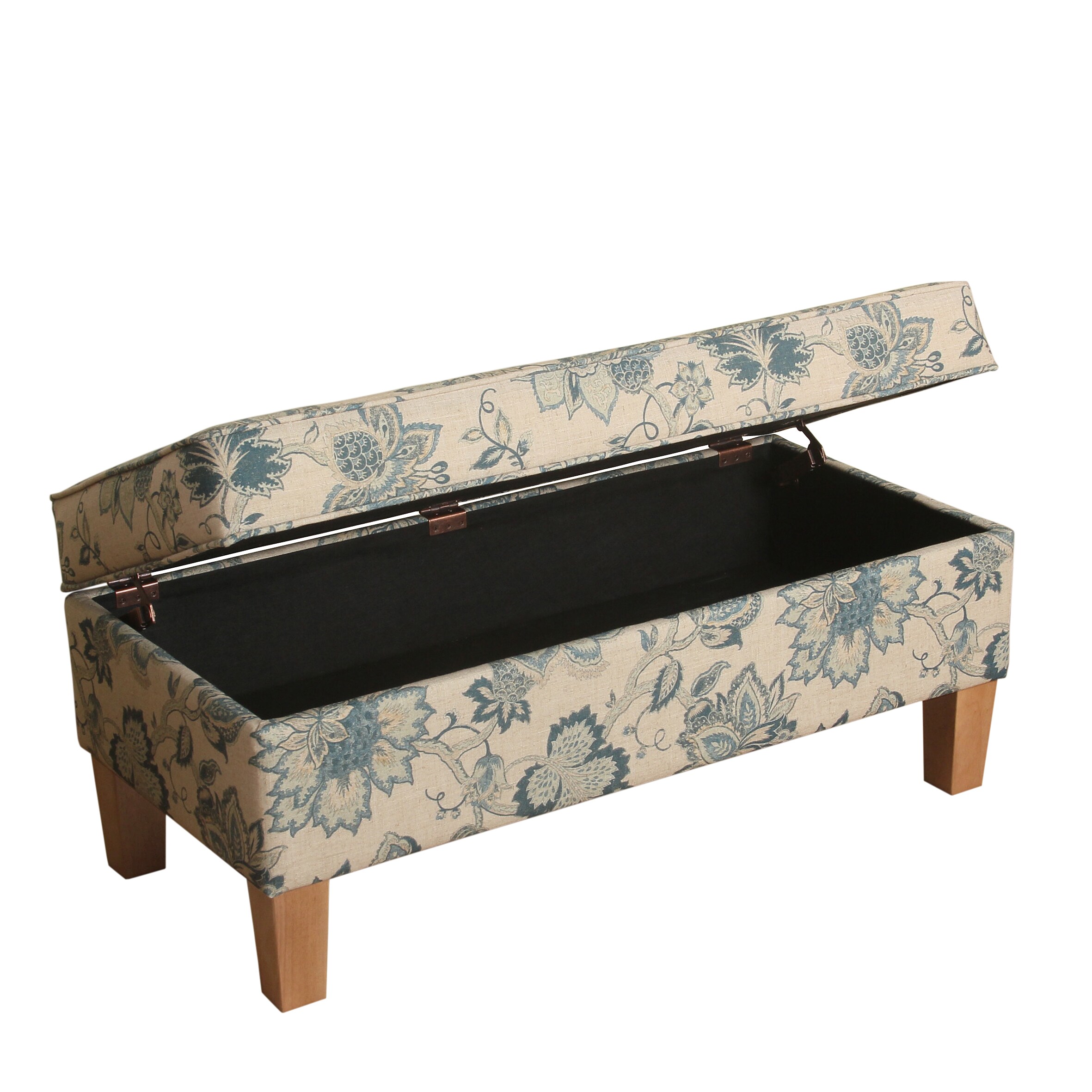 Homepop Lexie Large Storage Bench Overstock 12266001
