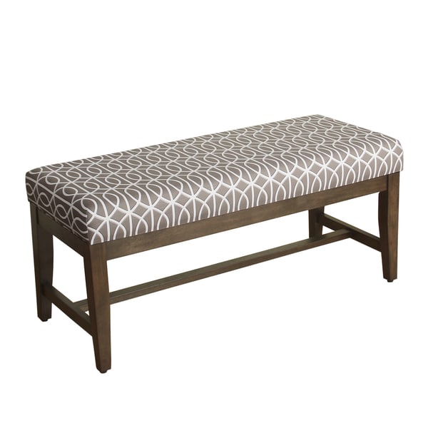 HomePop Finley Decorative Bench - Free Shipping Today - Overstock.com