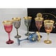 preview thumbnail 10 of 8, Lorren Home Trend Choice of Color Multicolored 6-piece Wine Goblet Set