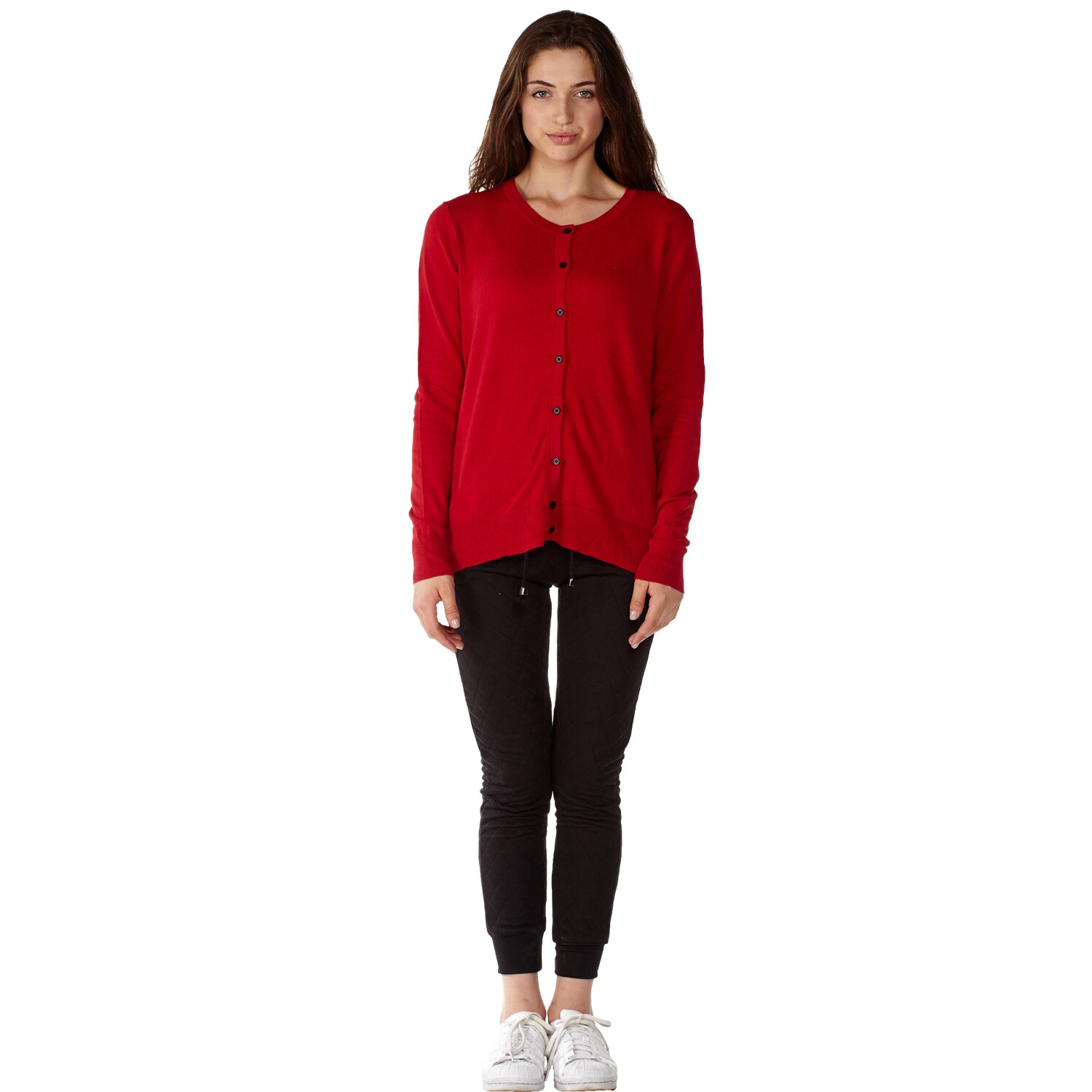 women's cotton cardigan with pockets